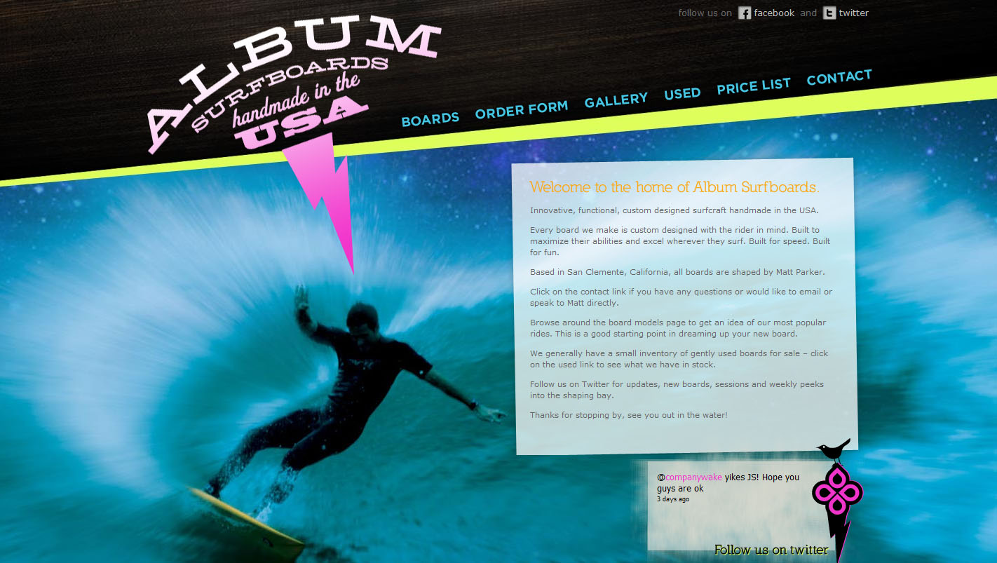 Album Surfboards